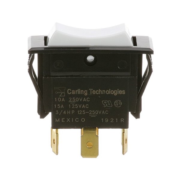 SWITCH(RCKR, DPDT, ON-OFF-N, TT) for Vulcan Hart - Part# VH411496B6